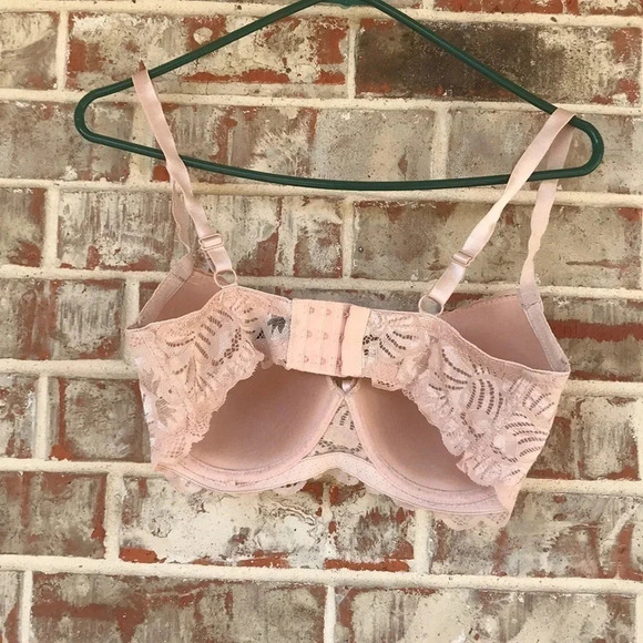 Blush Lace Lightly Padded Underwire Bra - Picture 5 of 8